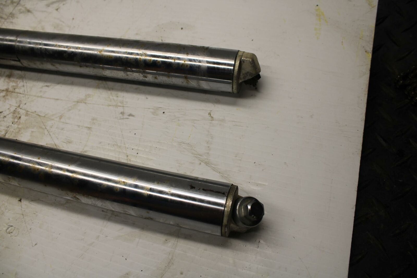 80-81 SUZUKI GS1000GL FRONT FORKS SHOCK SUSPENSION SET PAIR BB254