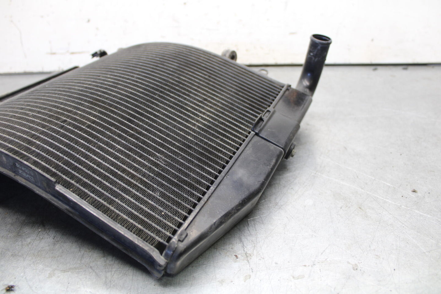 07-12 HONDA CBR600RR ENGINE RADIATOR MOTOR COOLER COOLING RADIATER BB672