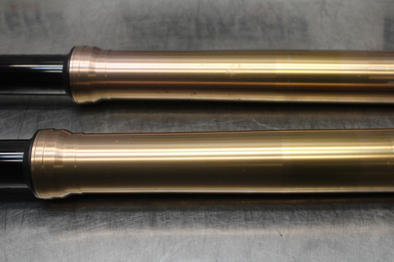 08 KAWASAKI NINJA ZX10R FRONT FORKS SHOCK SUSPENSION SET PAIR BB201