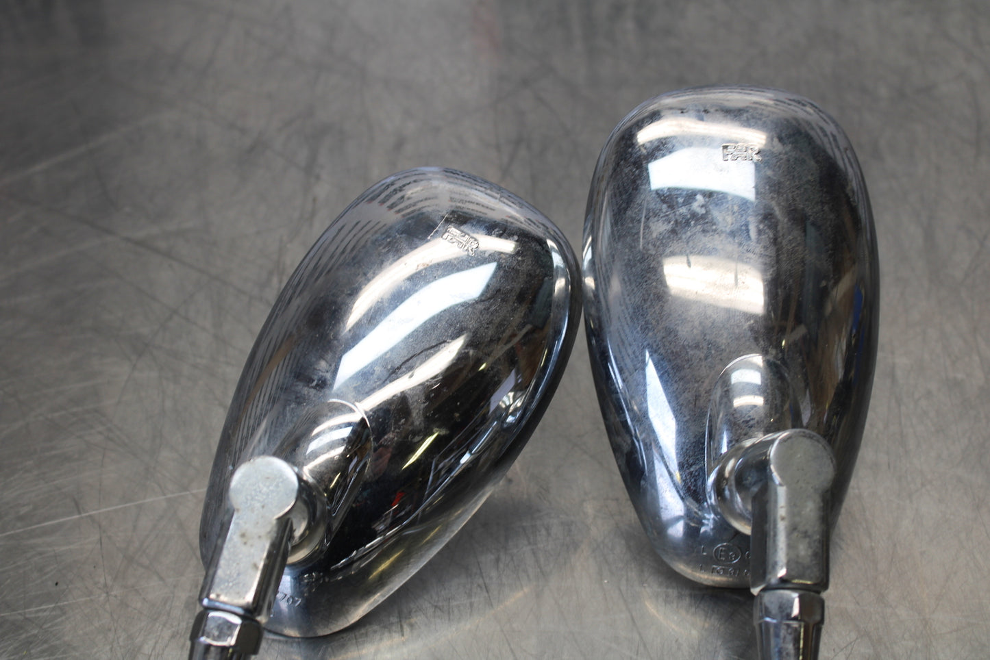 08 MOTO GUZZI BREVA 750 REAR VIEW MIRROR SET PAIR MIRRORS BB154