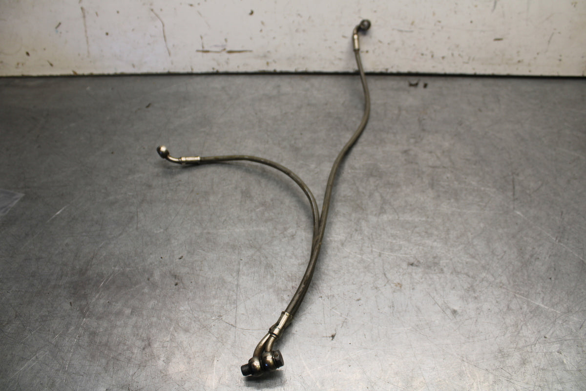 09-11 TRIUMPH DAYTONA 675 FRONT BRAKE CALIPER HOSES LINES BB652