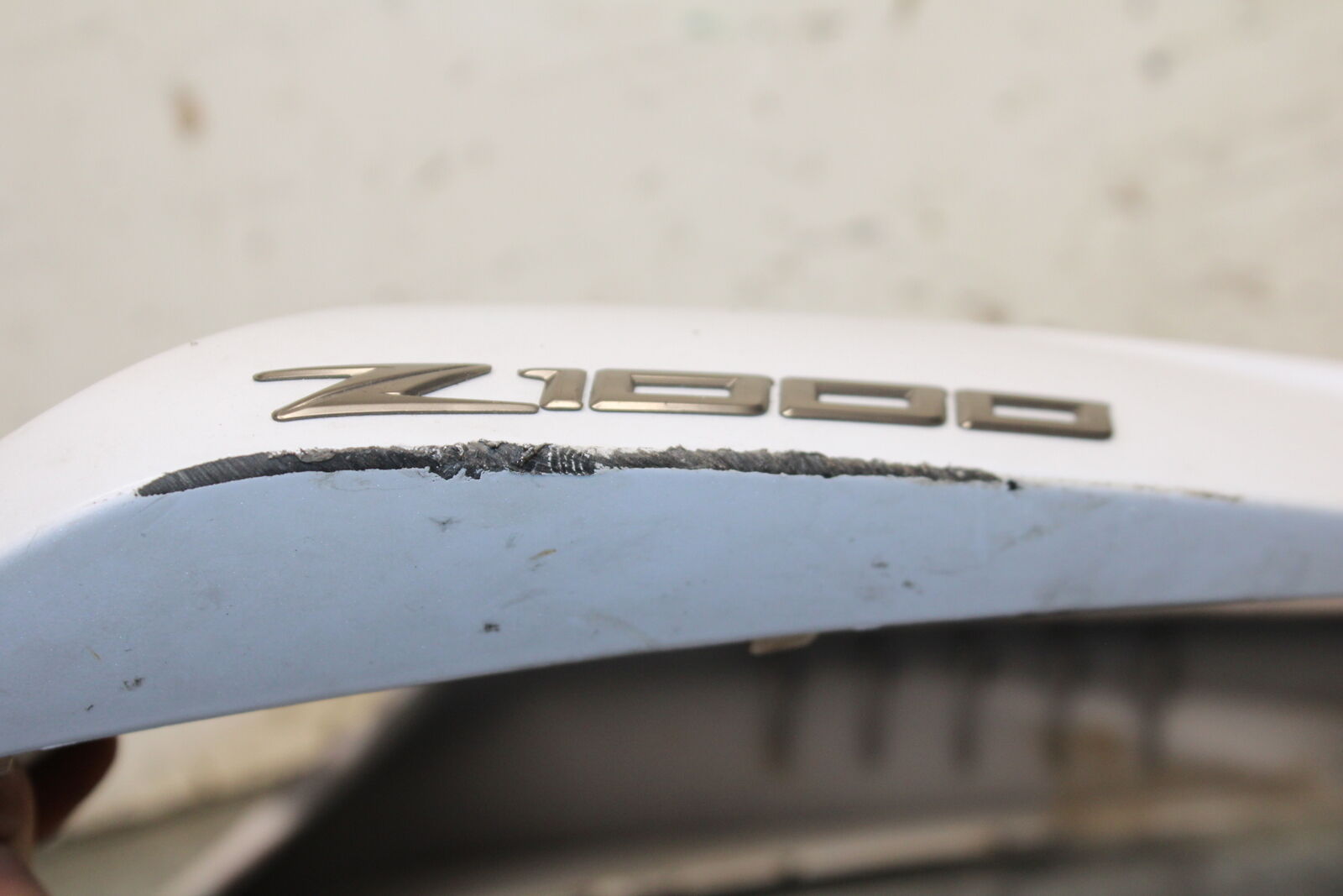 12-13 KAWASAKI Z1000 REAR BACK TAIL FAIRING COWL SHROUD BB743