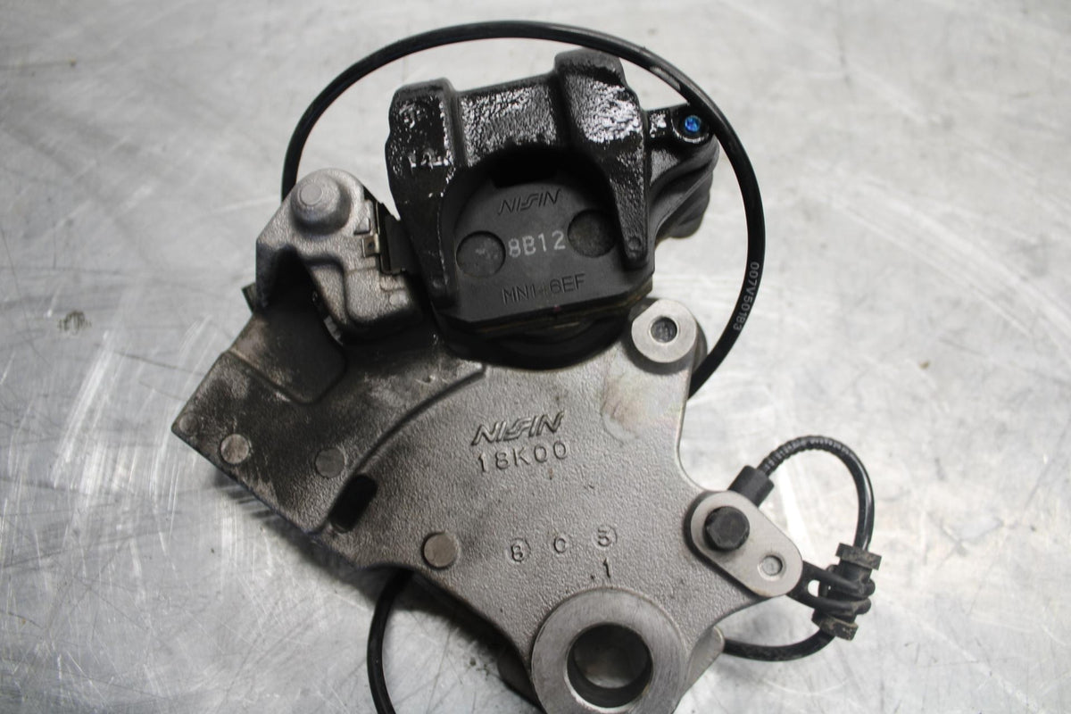 2017 Suzuki SV650X SV650AL7 ABS REAR  BRAKE CALIPER W MOUNT BRACKET BB511