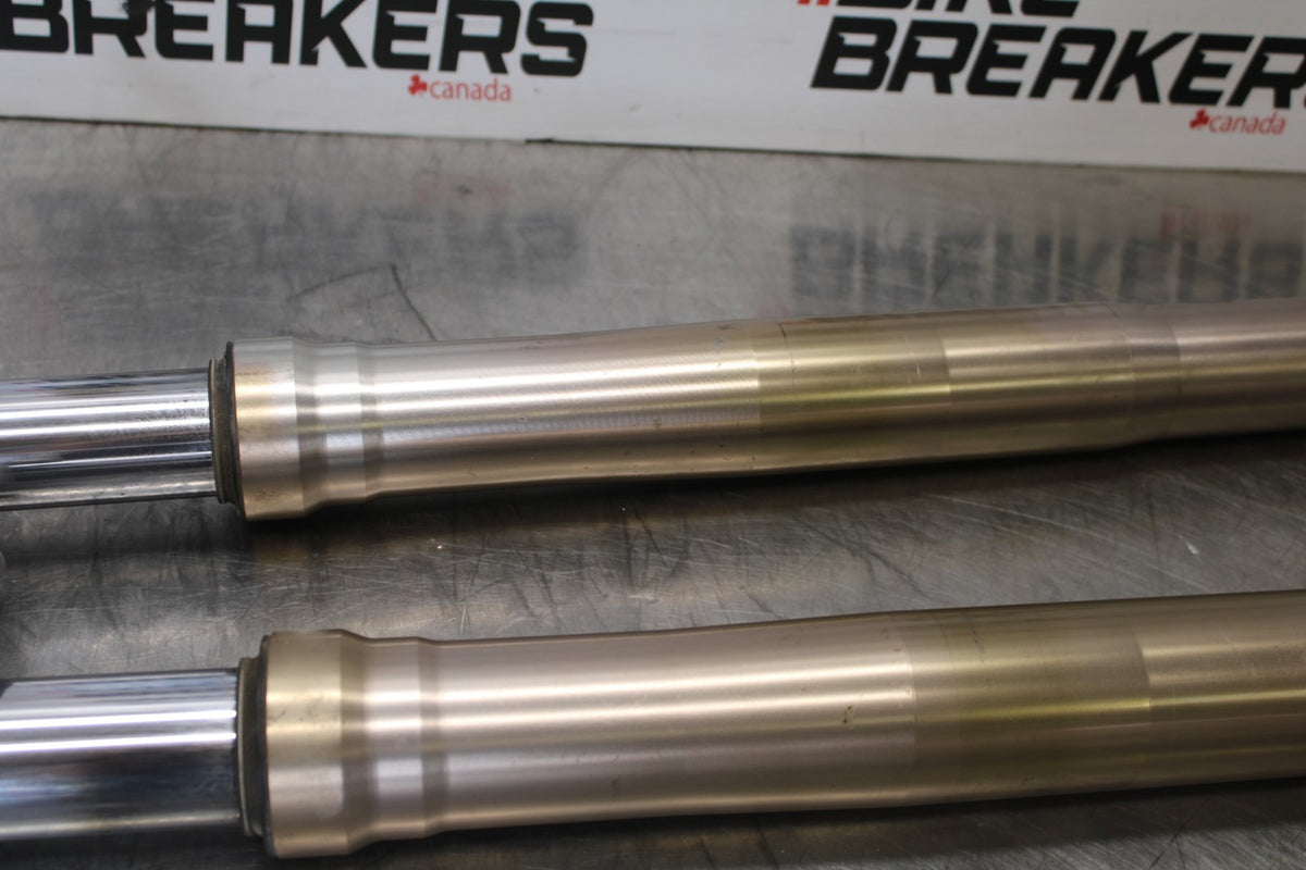 00-05 KAWASAKI NINJA ZX12R FRONT FORKS SHOCK SUSPENSION SET PAIR BB892