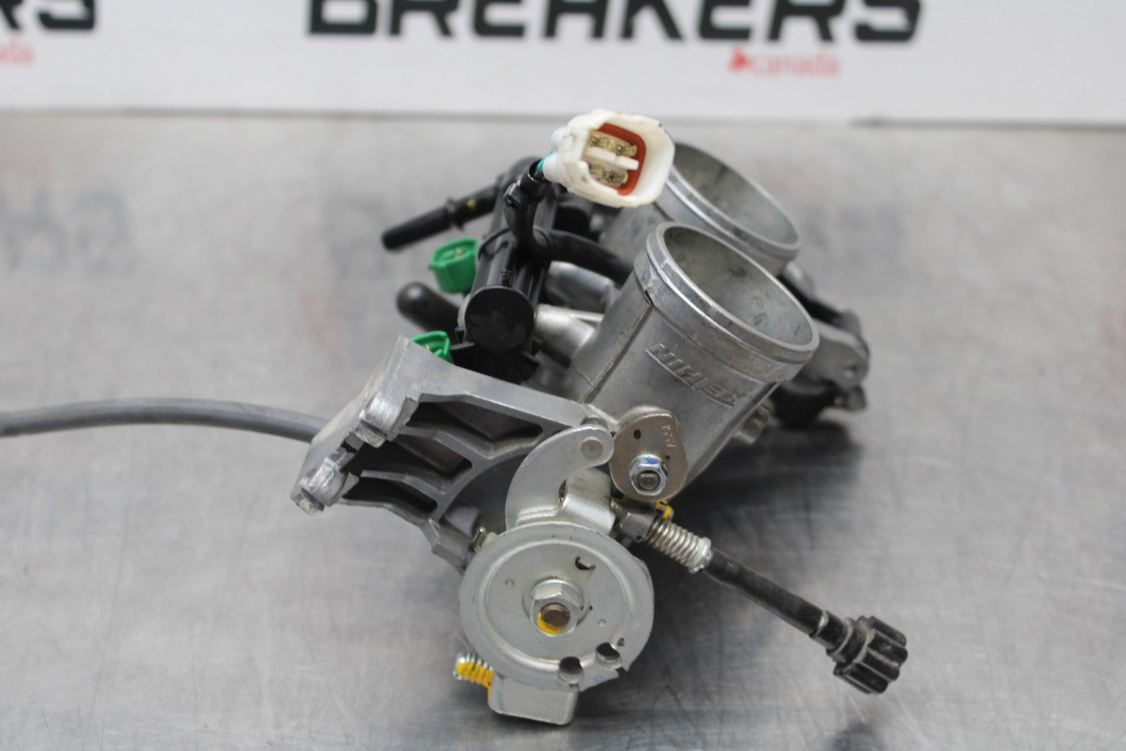 13-17 KAWASAKI NINJA 300 EX300 ABS MAIN FUEL INJECTORS / THROTTLE BODIES BB187