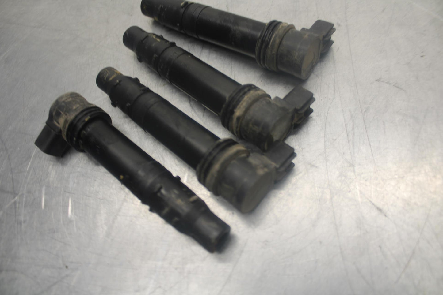 07-08 KAWASAKI NINJA ZX6R IGNITION COILS COIL SPARK PLUG CAPS BB456