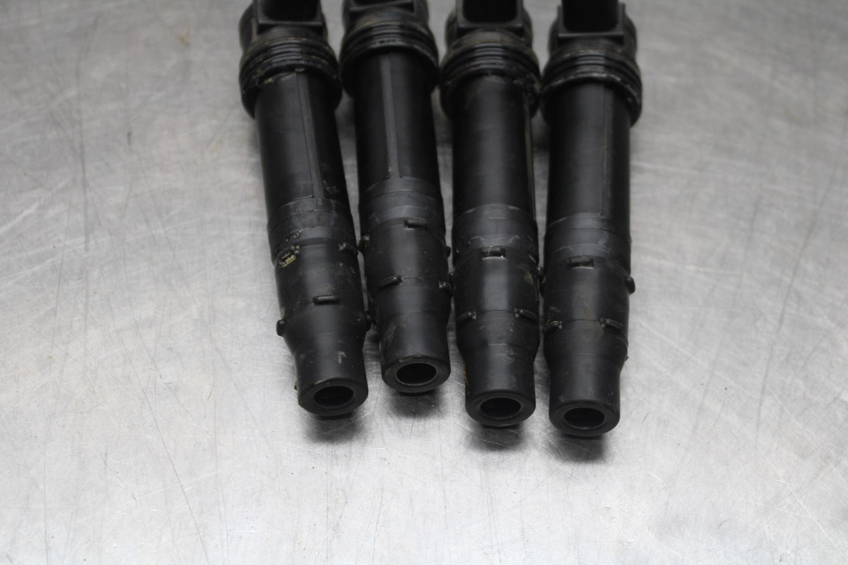 07-08 KAWASAKI NINJA ZX6R IGNITION COILS COIL SPARK PLUG CAPS BB937