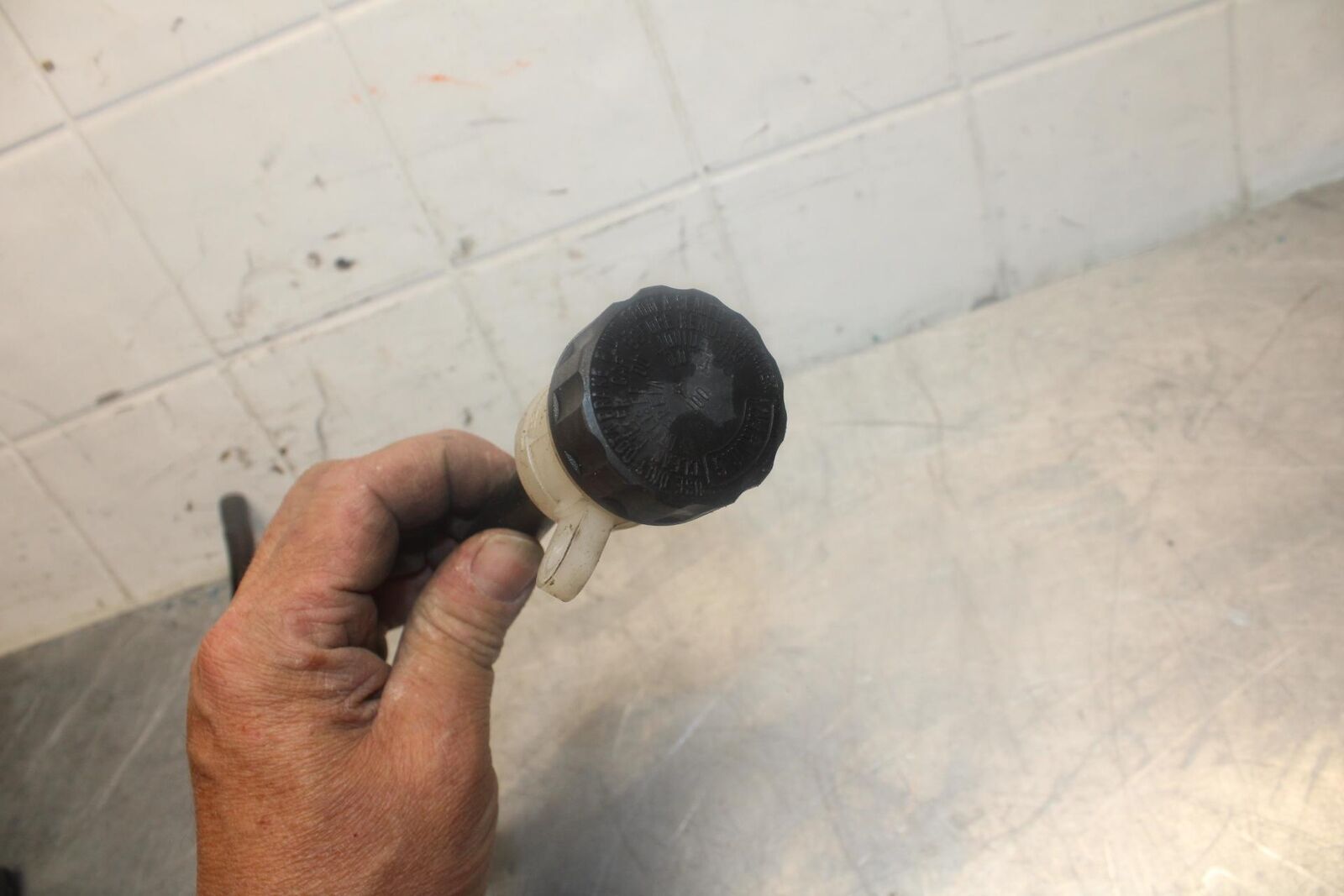 07-08 KAWASAKI NINJA ZX6R REAR BRAKE MASTER FLUID RESERVOIR TANK BOTTLE BB456