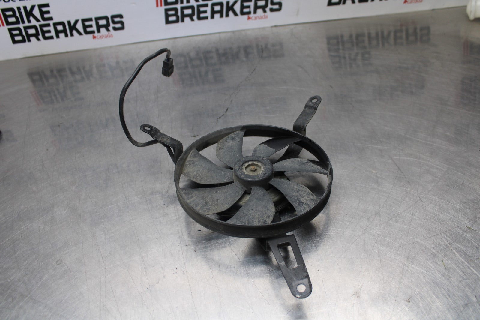 07-08 KAWASAKI NINJA ZX6R ENGINE RADIATOR COOLING FAN BB203