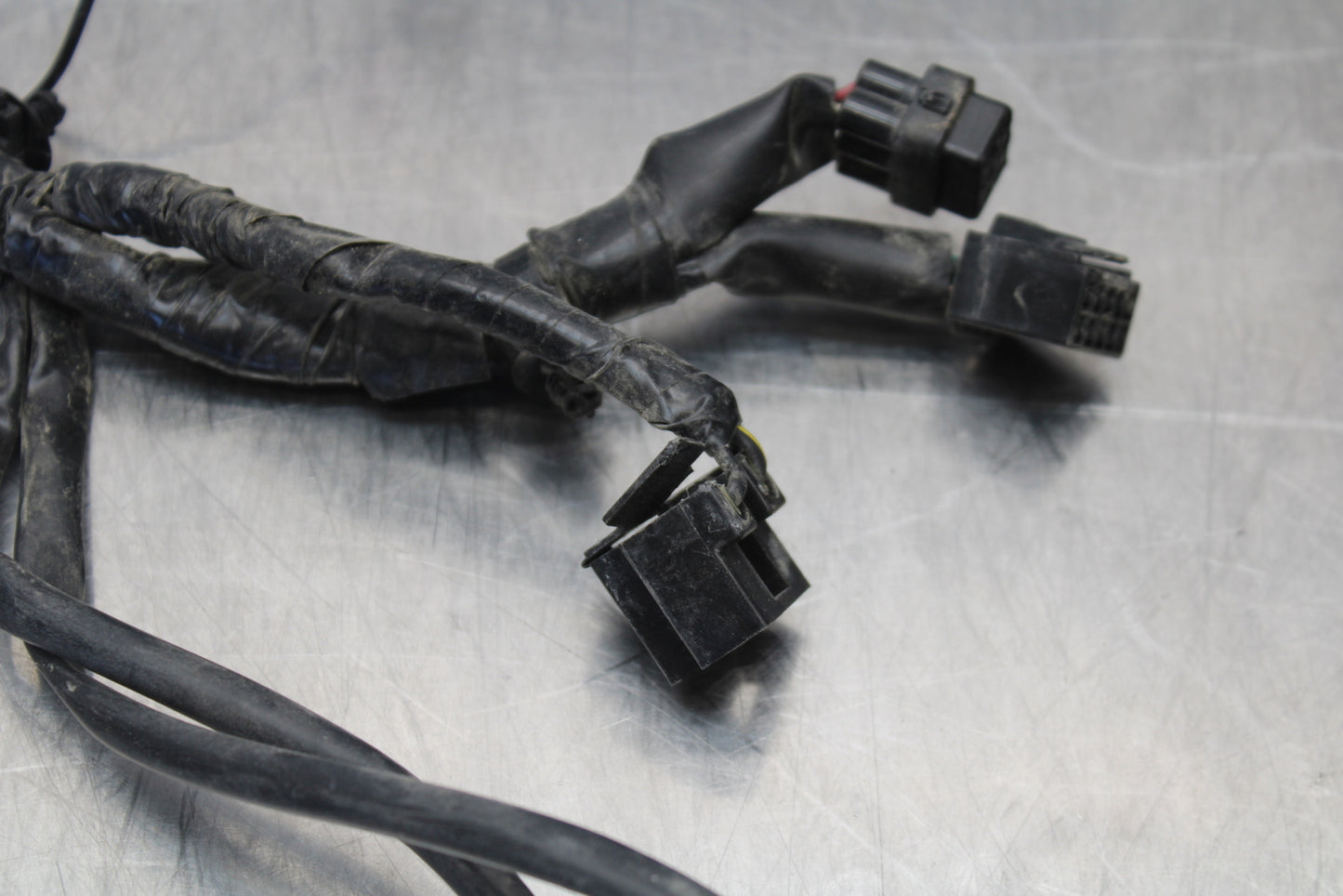 09-15 YAMAHA FZ6R HEADLIGHT SPEEDO GAUGES WIRING HARNESS WIRE LOOM BB161