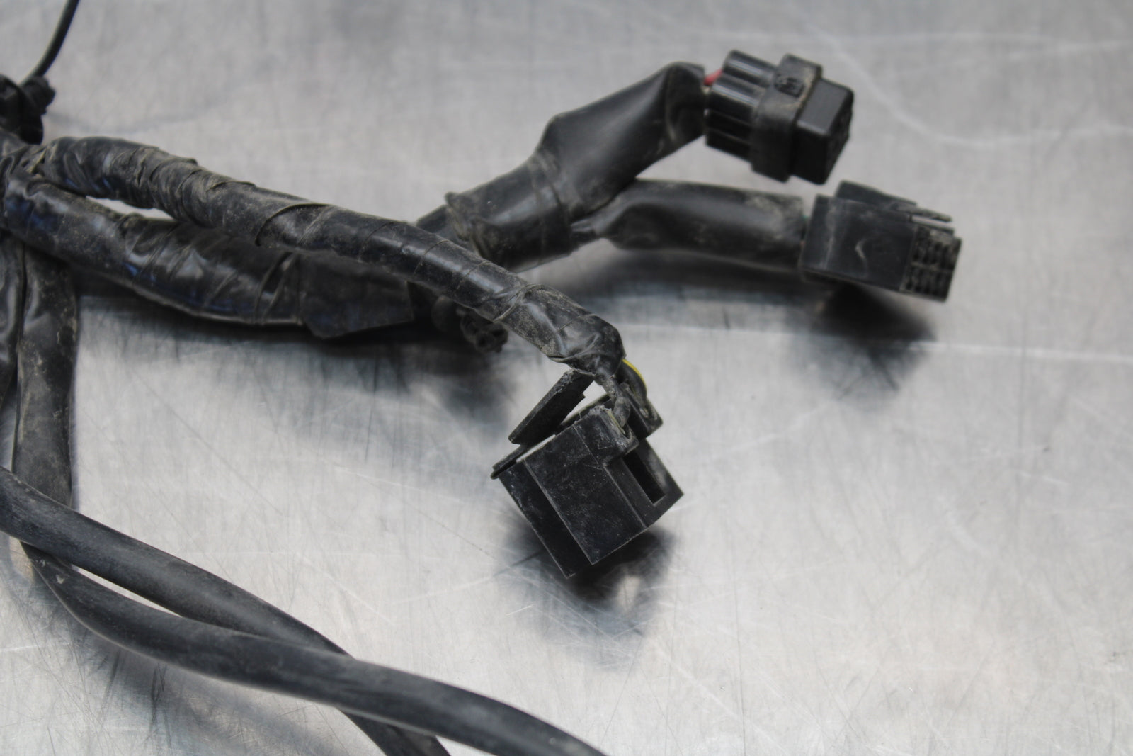 09-15 YAMAHA FZ6R HEADLIGHT SPEEDO GAUGES WIRING HARNESS WIRE LOOM BB161