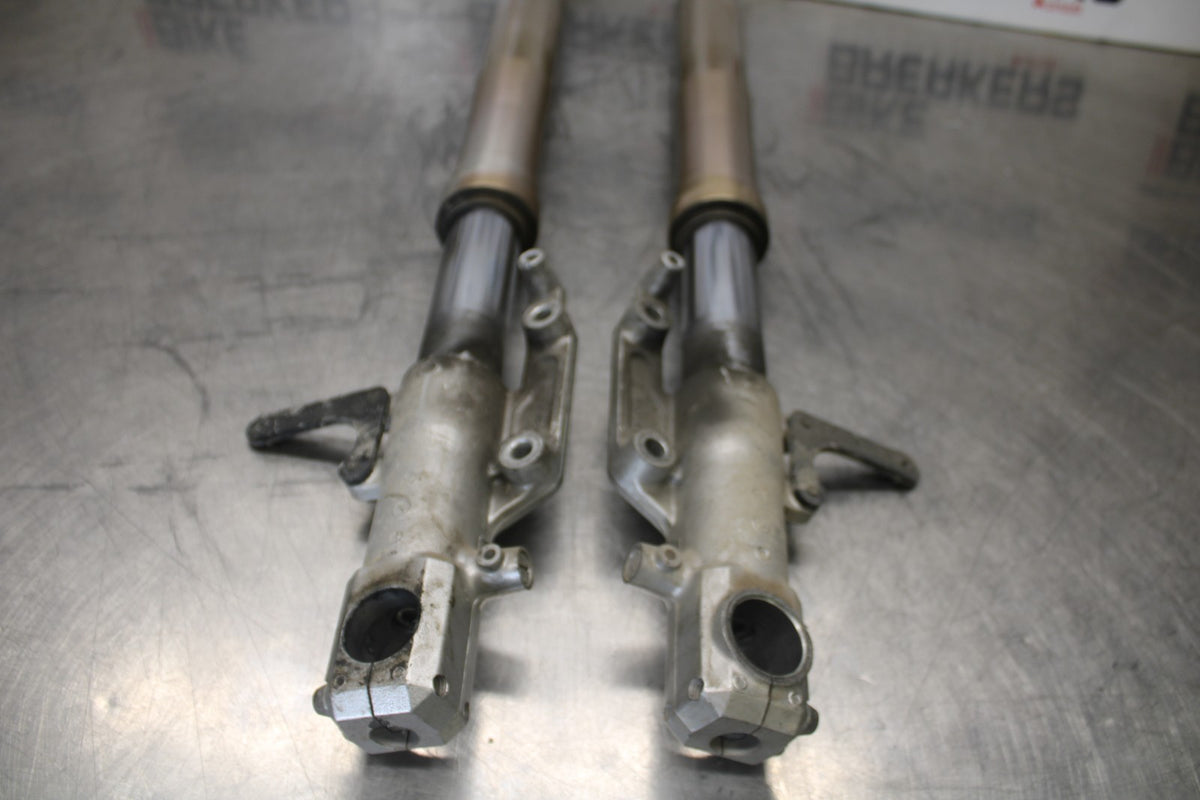 00-05 KAWASAKI NINJA ZX12R FRONT FORKS SHOCK SUSPENSION SET PAIR BB892