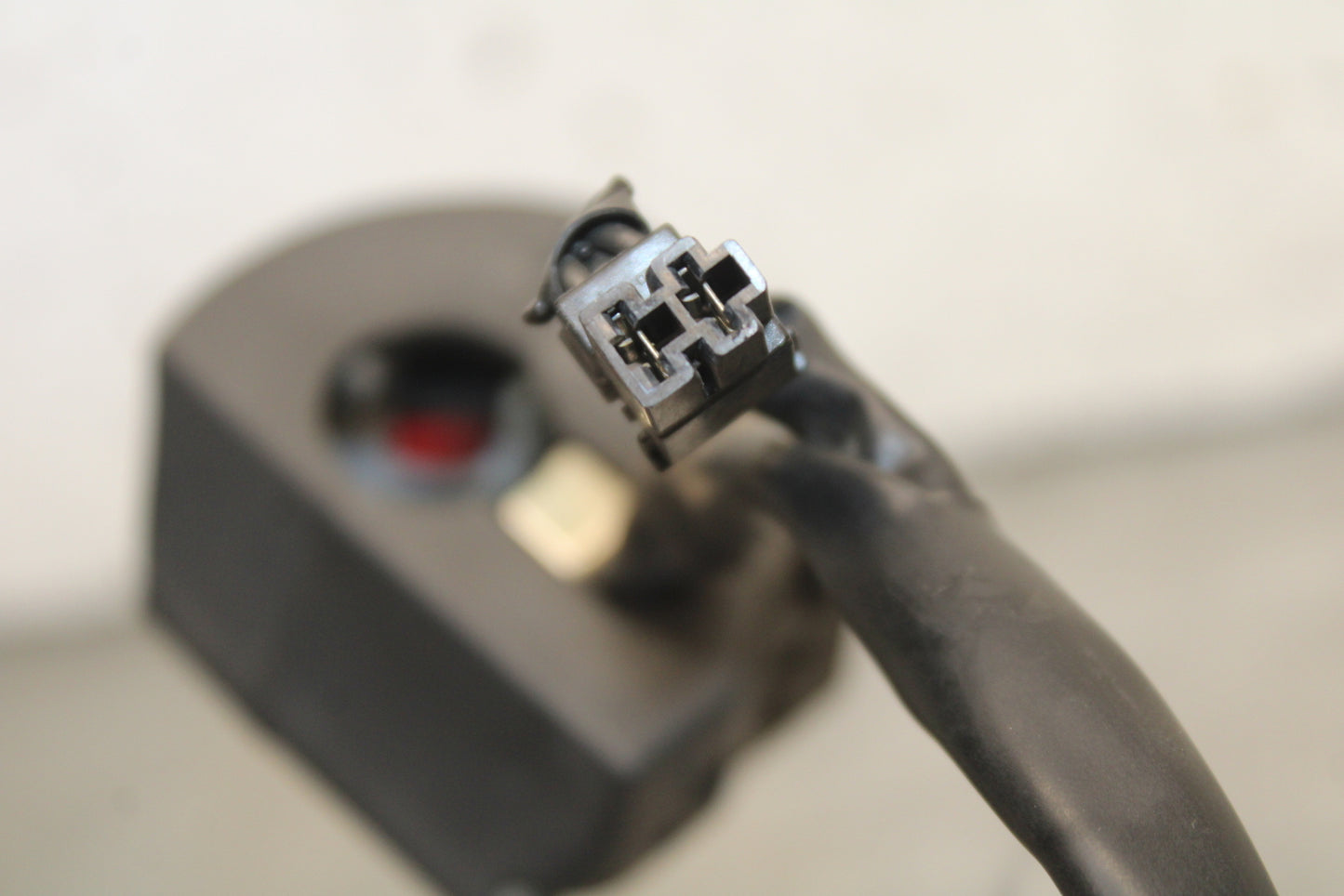 09-12 KAWASAKI NINJA ZX6R RIGHT CLIP ON HANDLE KILL OFF START SWITCH  BB698