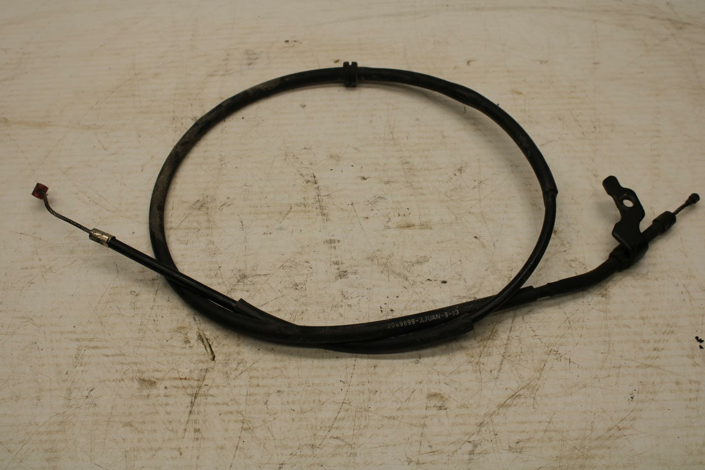 07-16 TRIUMPH STREET TRIPLE CLUTCH CABLE LINE BB356