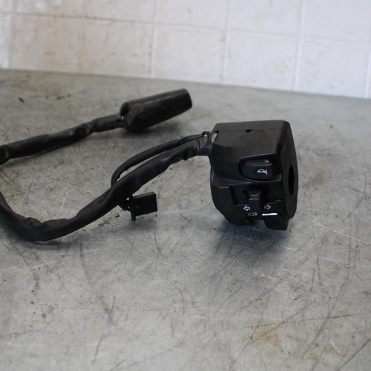 13-17 KAWASAKI NINJA 300 LEFT CLIP ON HANDLE HORN SIGNALS SWITCH  BB429