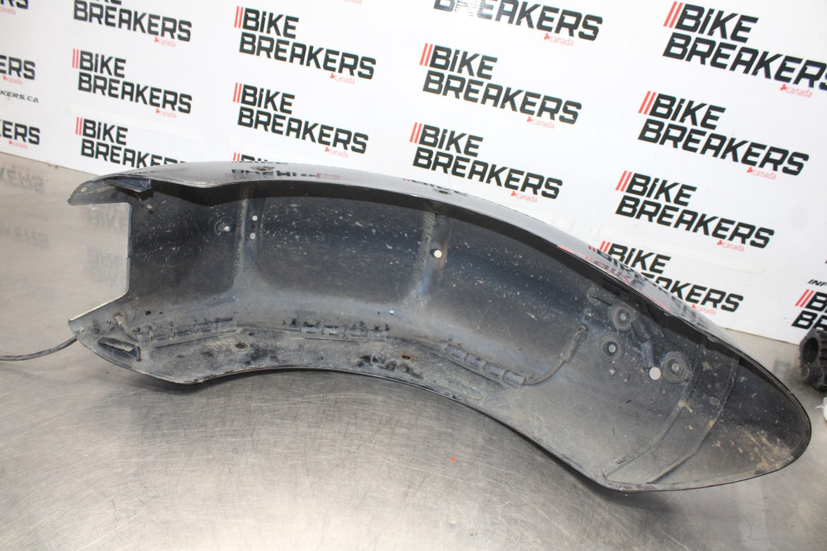 08 YAMAHA V STAR 1100 XVS1100AW CLASSIC REAR BACK WHEEL FENDER MUD GUARD BB916