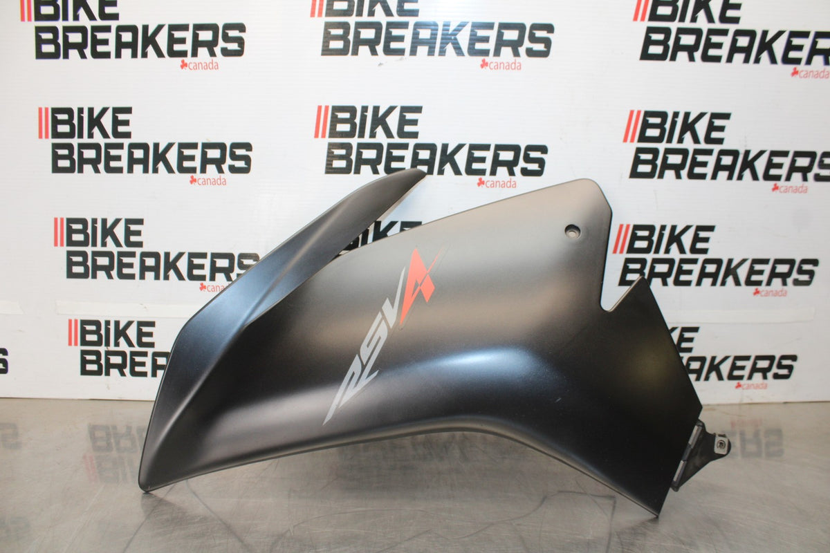 15 APRILIA RSV4 FACTORY APRC ABS LEFT MID UPPER SIDE FAIRING COWL PLASTIC BB901