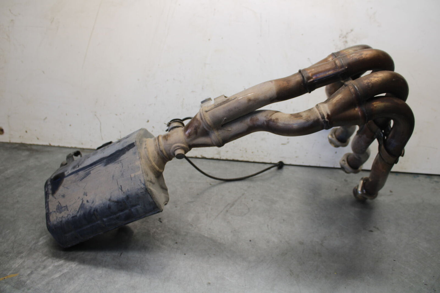 11-24 SUZUKI GSXR750 EXHAUST HEADER PIPES MANIFOLD  BB687