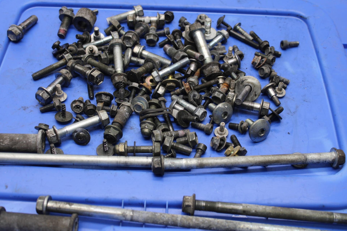 04-09 SUZUKI GS 500 FH GS500F LEFTOVER MOUNTING BOLTS HARDWARE MOTOR  BB97