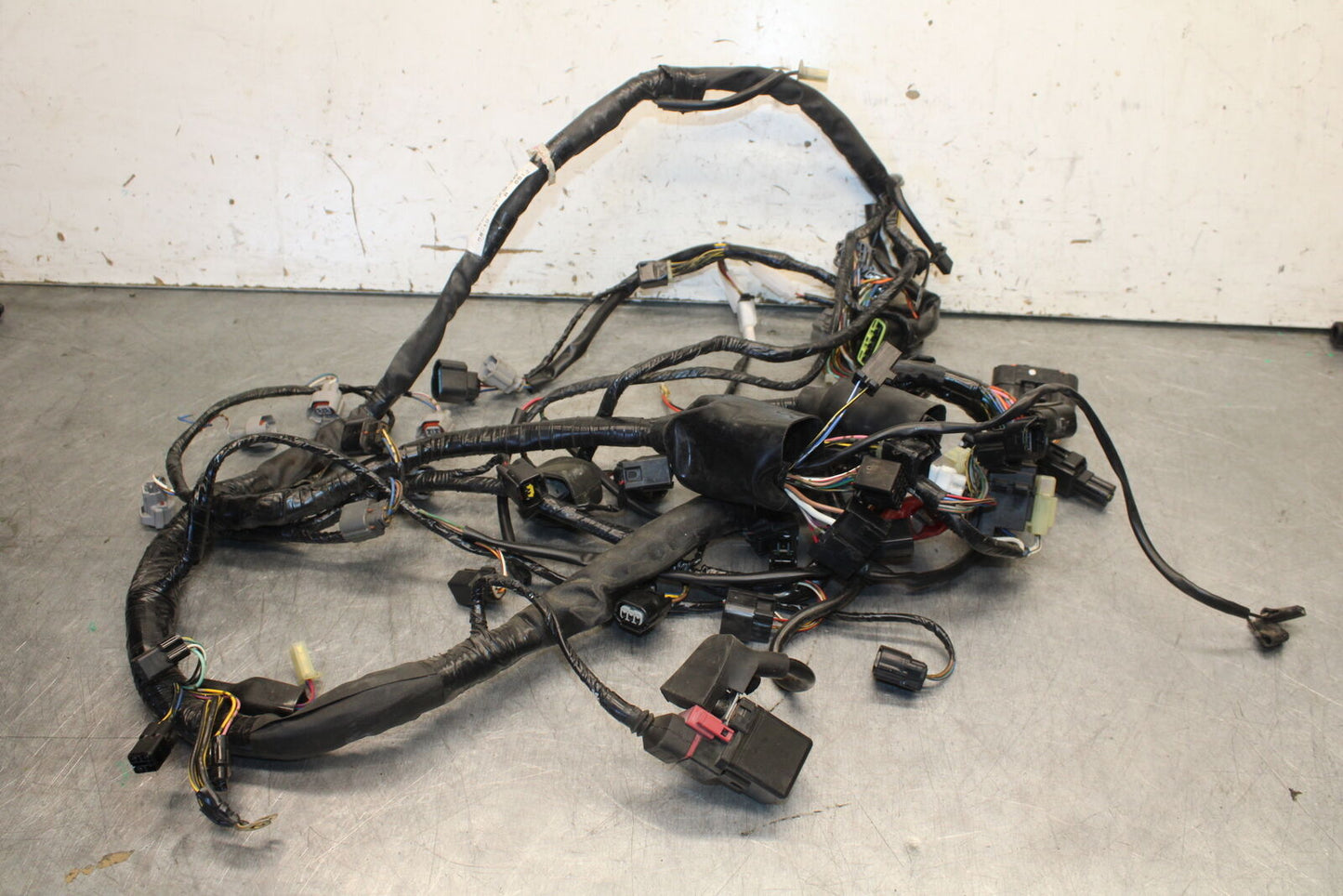 09-12 KAWASAKI NINJA ZX6R MAIN ENGINE WIRING HARNESS WIRE LOOM 26031-0793  BB698