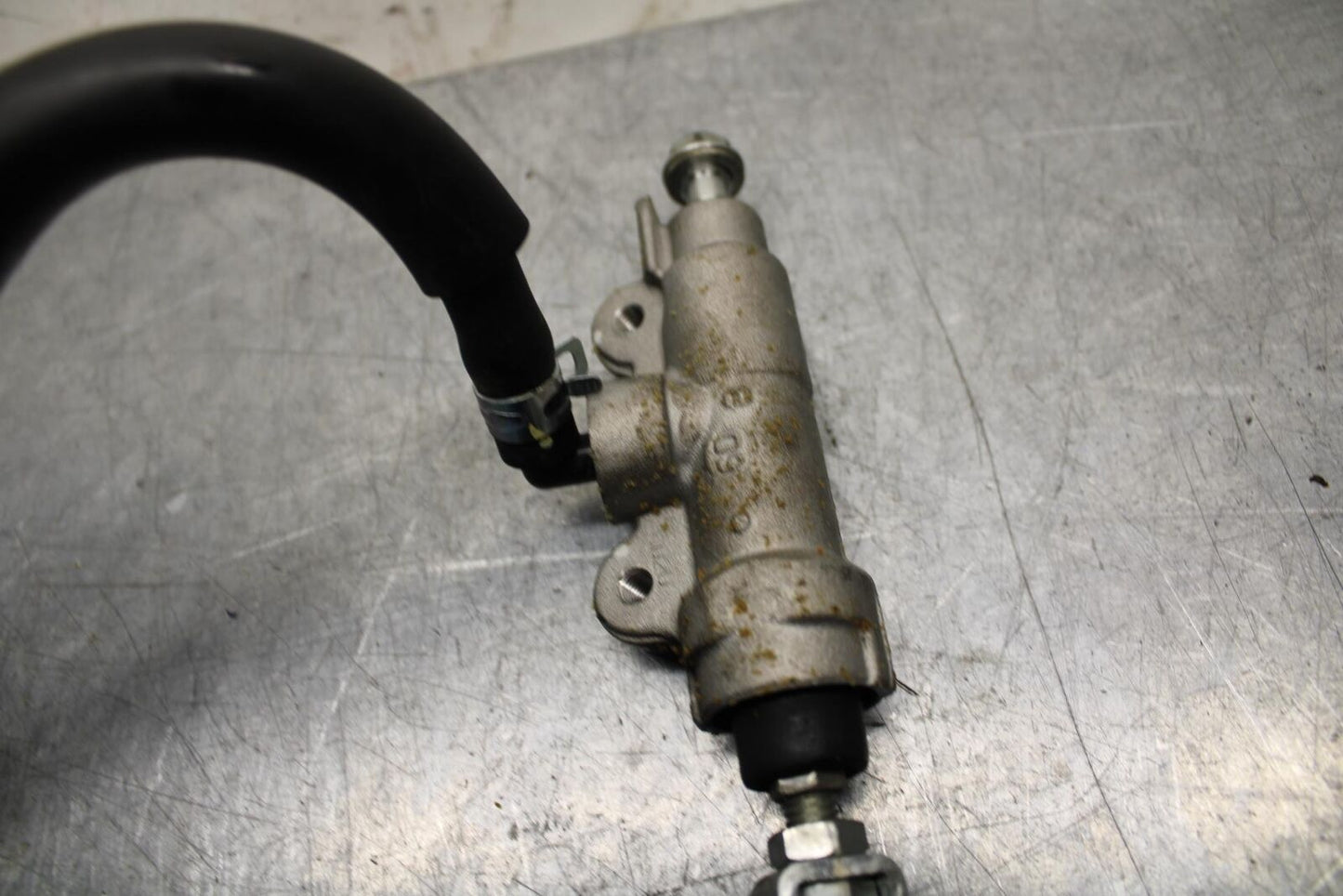 17-20 KAWASAKI Z125 PRO REAR BACK BRAKE MASTER CYLINDER W RESERVOIR BB74