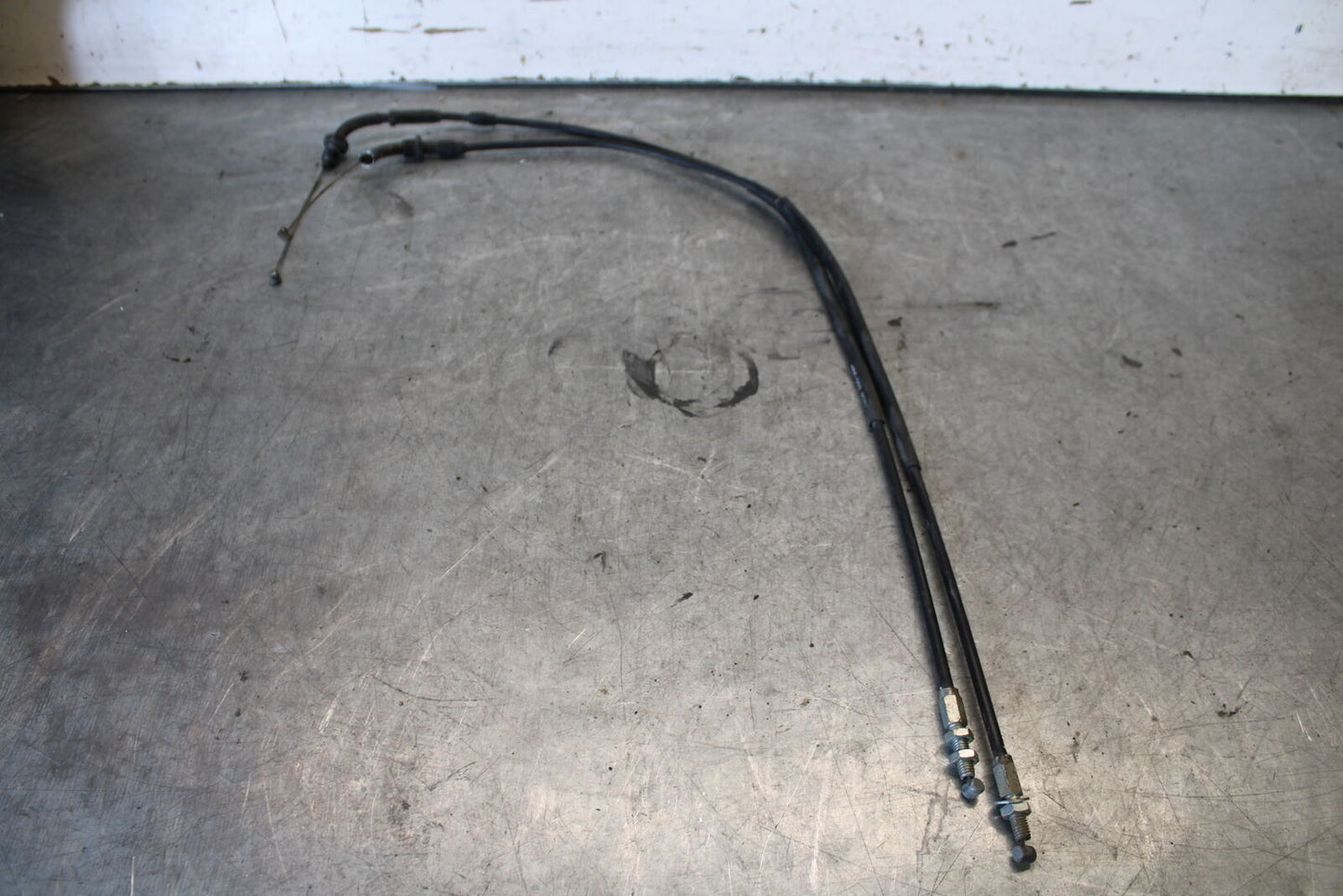 03-04 HONDA CBR600RR THROTTLE CABLES LINES 17910-MBW-D20 17920-MBW-D20 BB661