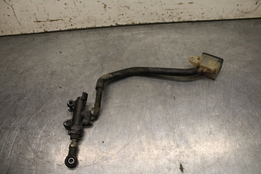 05-06 HONDA CBR600RR REAR BACK BRAKE MASTER CYLINDER W RESERVOIR BB739