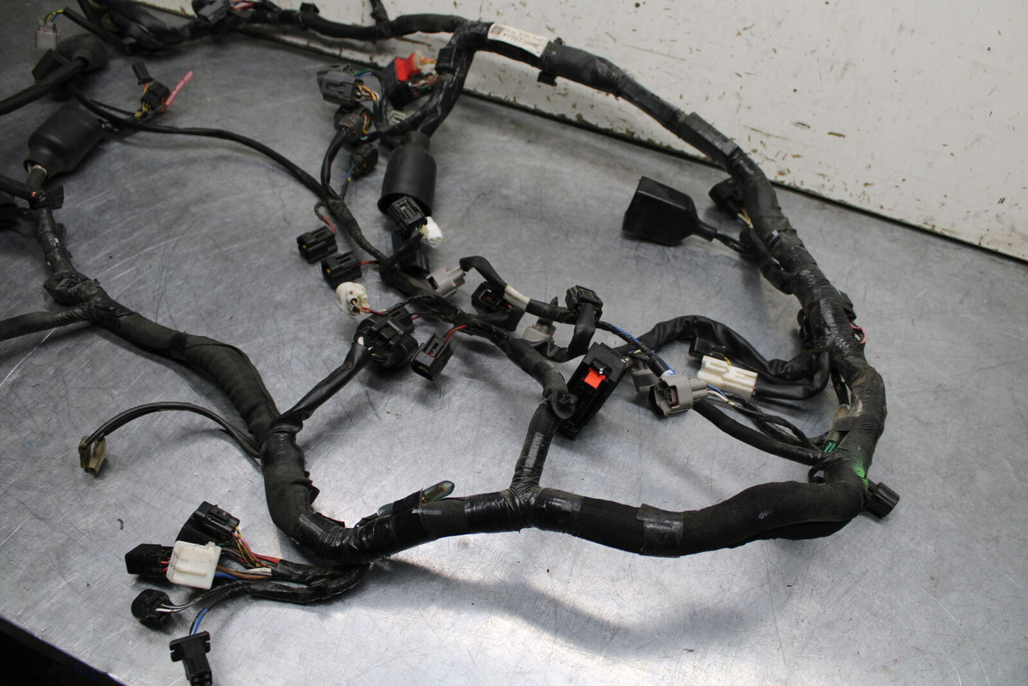 13-17 KAWASAKI NINJA ZX6R ZX636E MAIN ENGINE WIRING HARNESS WIRE LOOM BB735