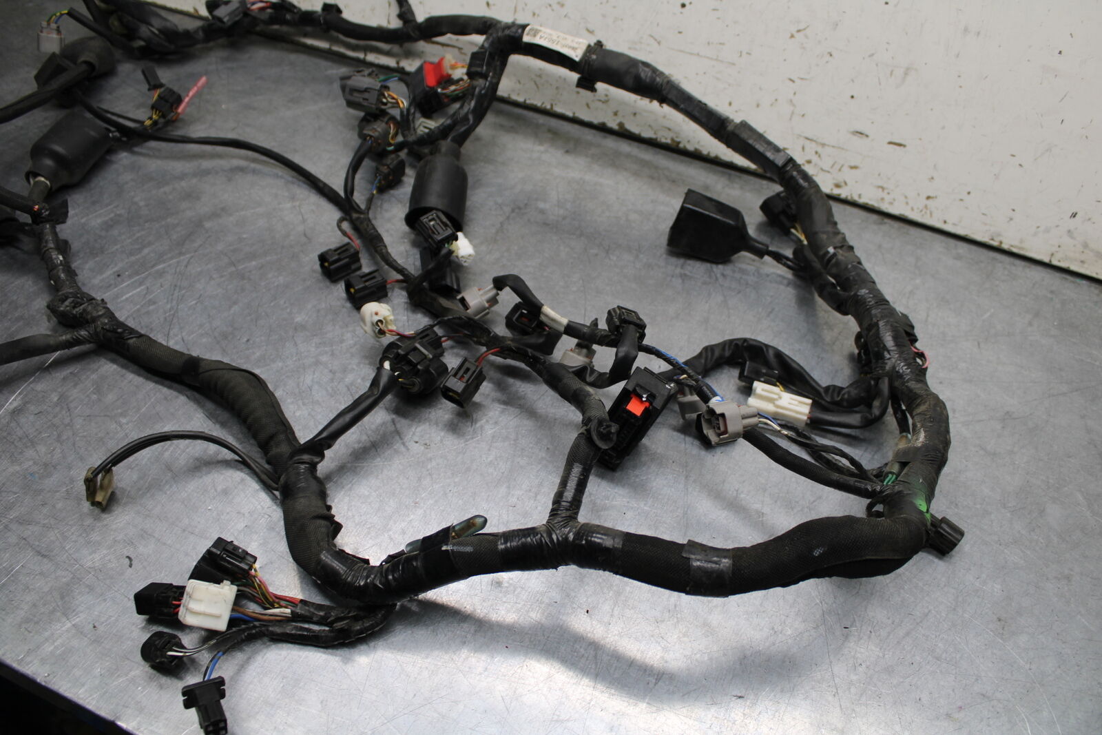 13-17 KAWASAKI NINJA ZX6R ZX636E MAIN ENGINE WIRING HARNESS WIRE LOOM BB735