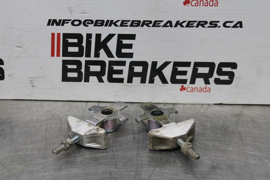 18 HONDA CB500F SWINGARM CHAIN TENSIONER ADJUSTMENT BRACKETS  BB861