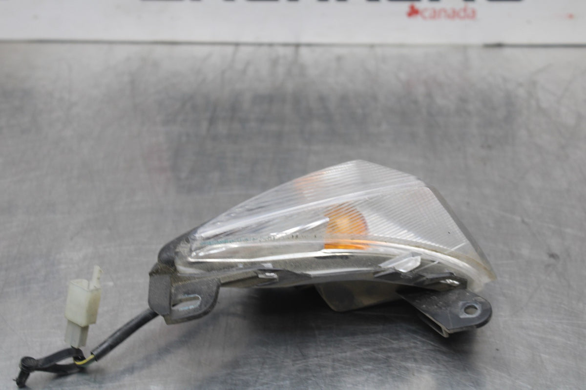 06-07 KAWASAKI NINJA 650R EX650A LEFT FRONT TURN SIGNAL LIGHT INDICATOR BB774