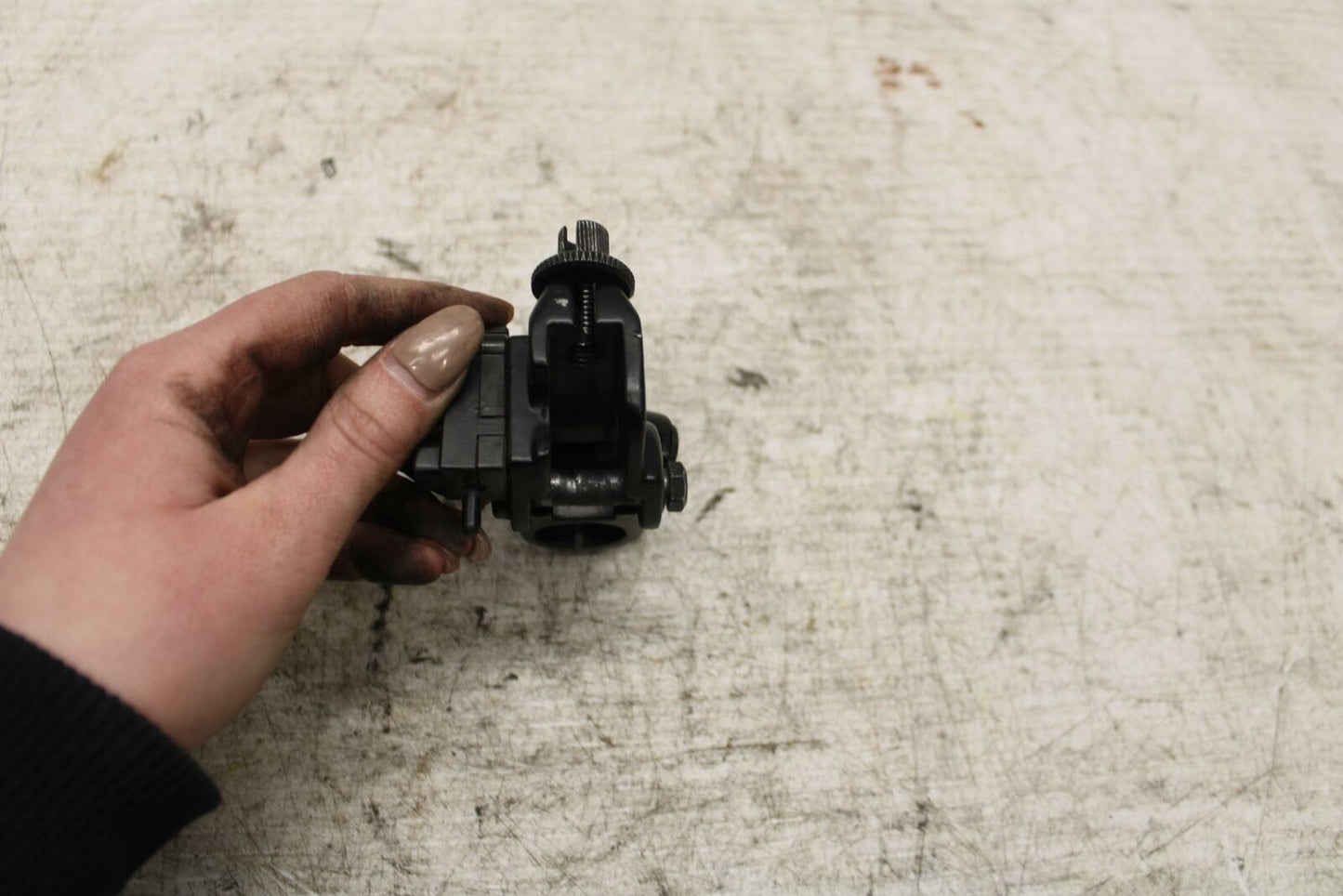 12-13 KAWASAKI EX300 NINJA CLUTCH LEVER PERCH MOUNT BRACKET BB373