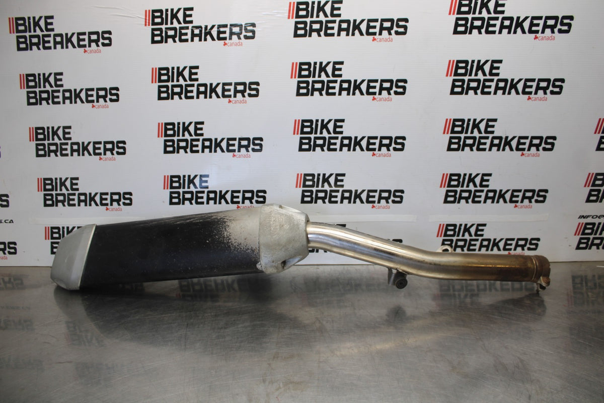 09 KAWASAKI CONCOURS 14 ZG1400B EXHAUST PIPE MUFFLER SLIP ON CAN BB875