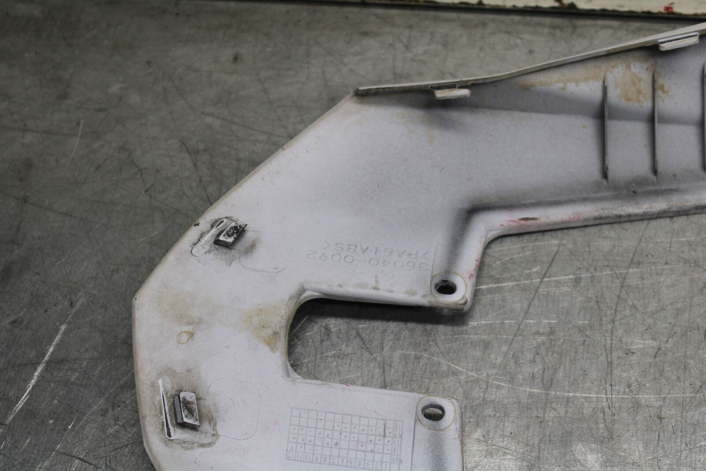 12-13 KAWASAKI Z1000 REAR BACK TAIL FAIRING COWL SHROUD BB743