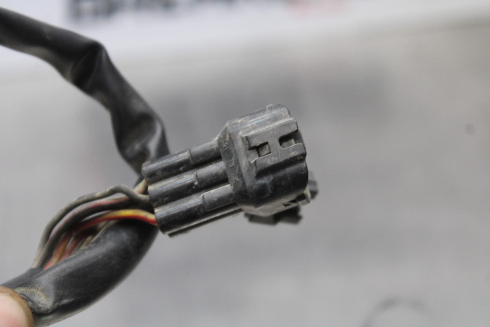 07-08 KAWASAKI NINJA ZX6R RIGHT CLIP ON HANDLE KILL OFF START SWITCH  BB203