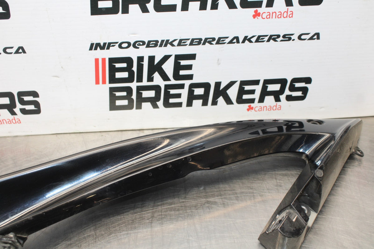 06-07 YAMAHA YZF R6 RIGHT FRONT UPPER SIDE FAIRING COWL PLASTIC SET BB00