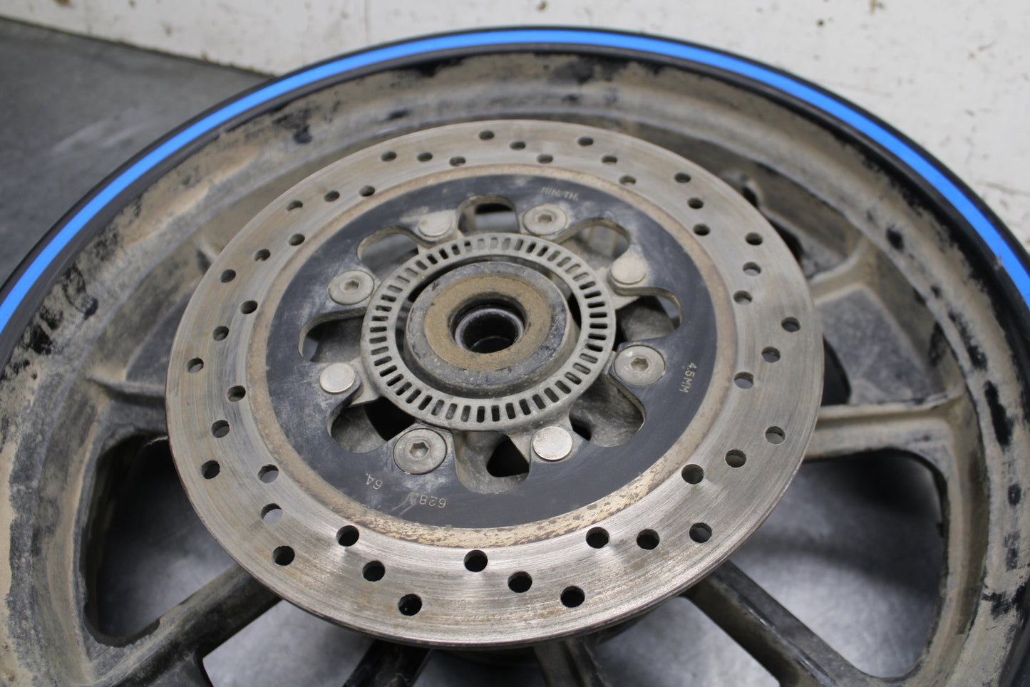 16-17 KAWASAKI VULCAN S 650 EN650 ABS REAR WHEEL BACK RIM BB731