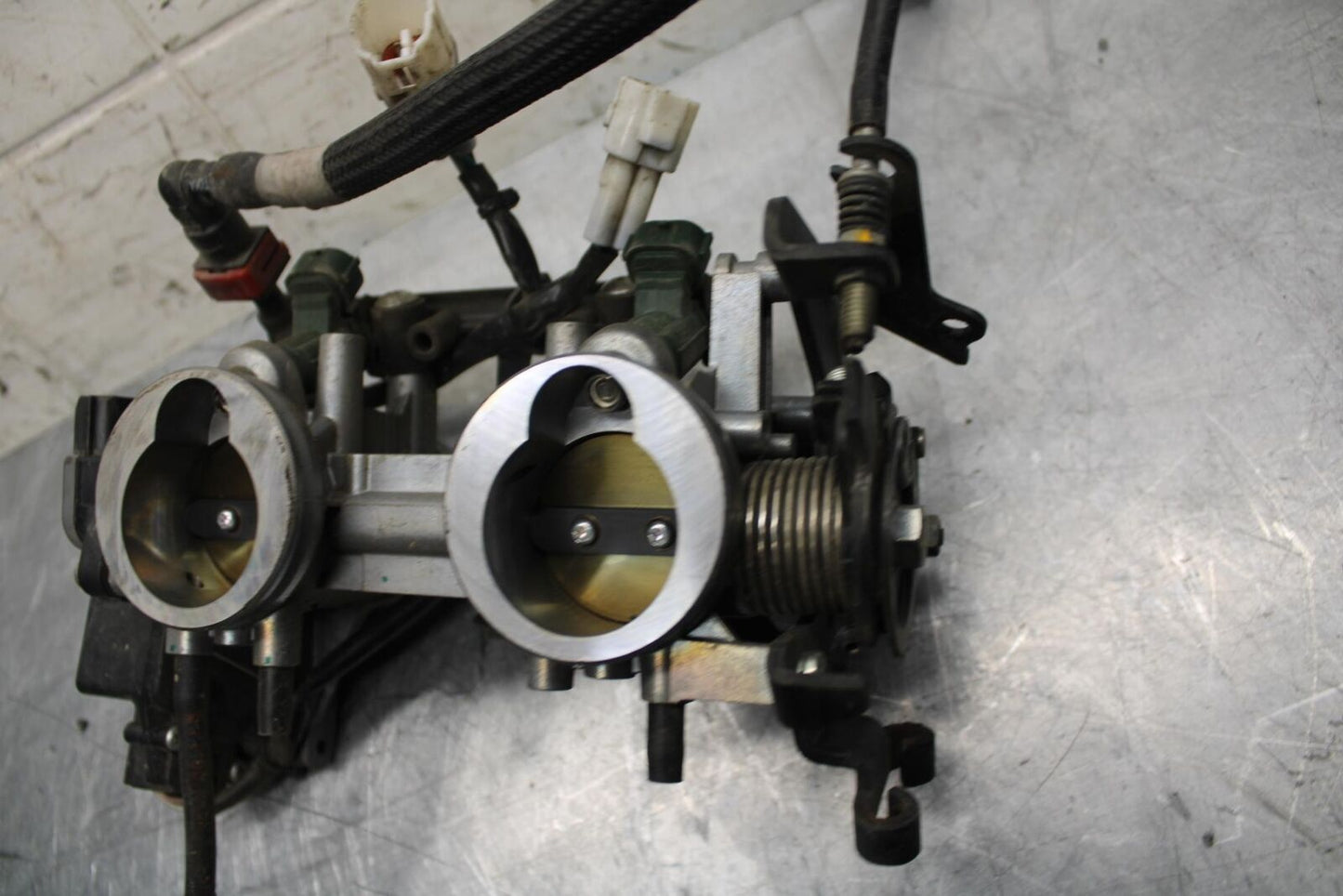 11 KAWASAKI NINJA 650 ER EX 650 MAIN FUEL INJECTORS / THROTTLE BODIES BB503