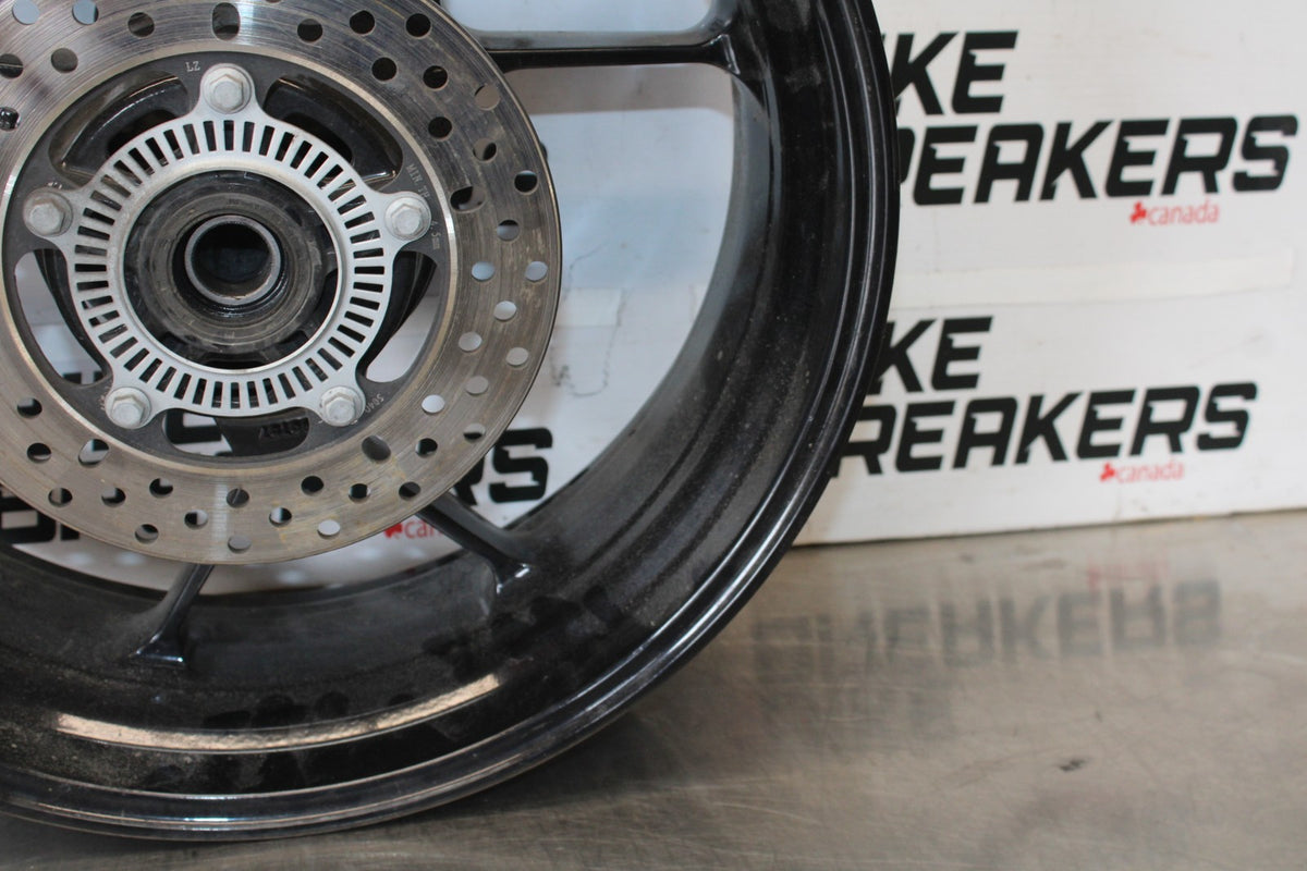 16 APRILIA TUONO V4 1100 REAR WHEEL BACK RIM & ROTOR BB905