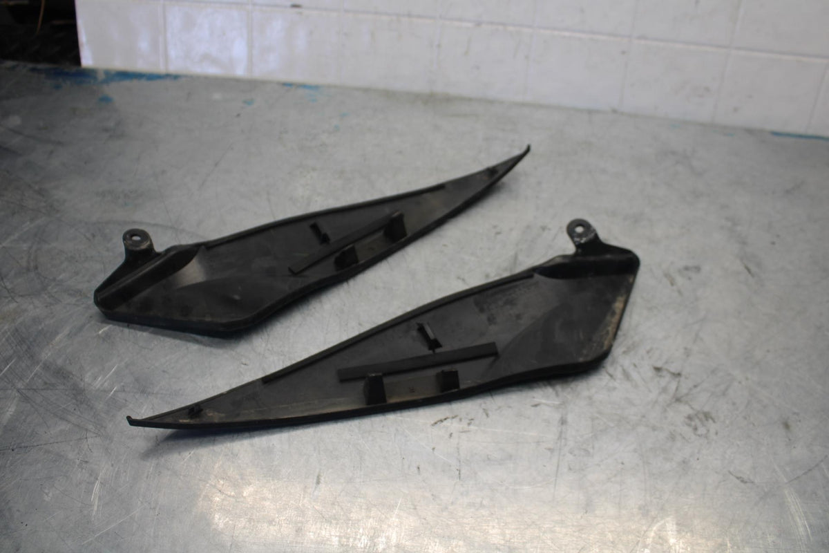 07-08 YAMAHA YZF R1 RIGHT LEFT GAS FUEL TANK PANELS COVERS TRIM SET COWLS  BB425