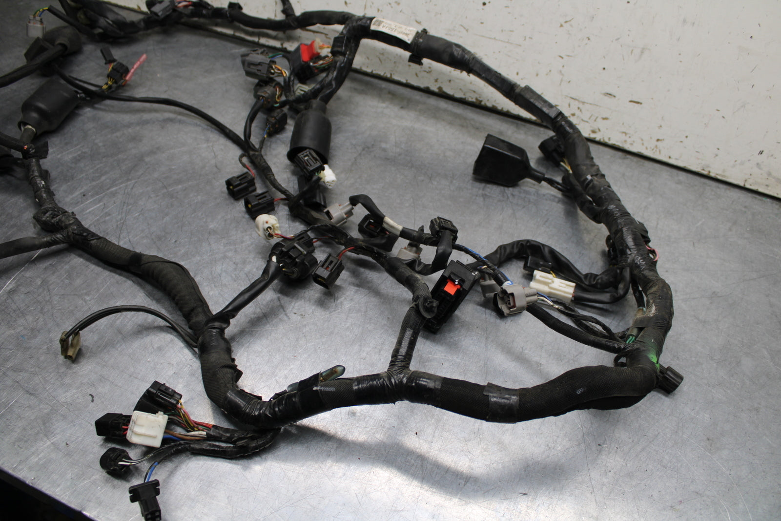 13-17 KAWASAKI NINJA ZX6R ZX636E MAIN ENGINE WIRING HARNESS WIRE LOOM BB735