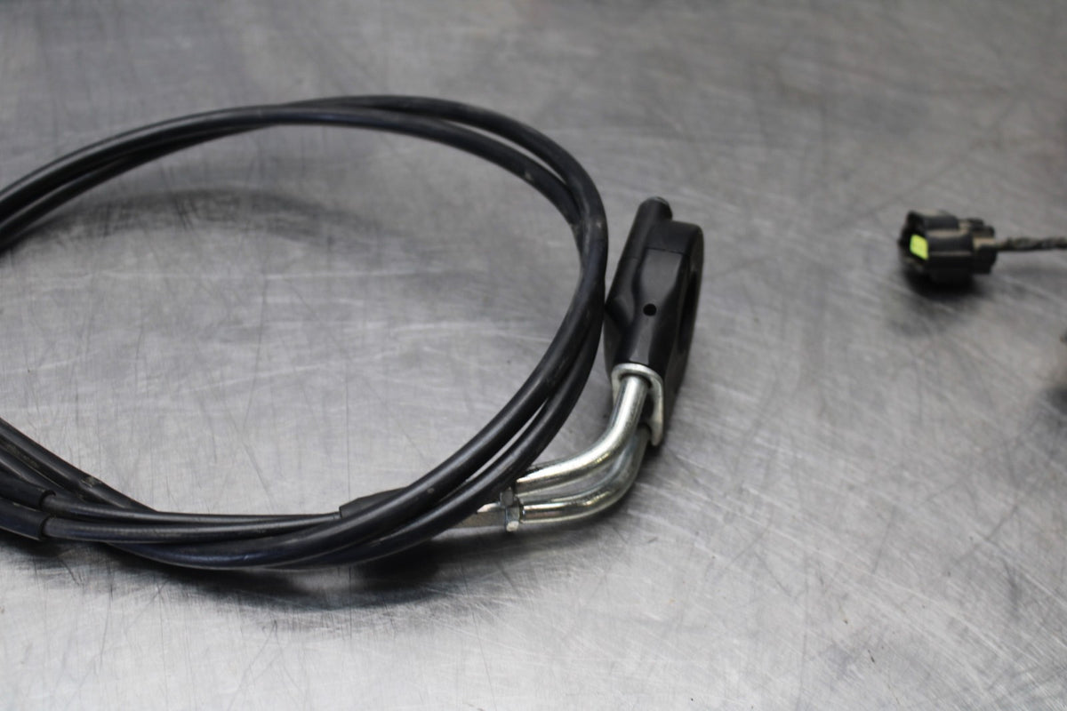 09 KAWASAKI CONCOURS 14 ZG1400B THROTTLE CABLE LINE & HOUSING GUIDE BB875