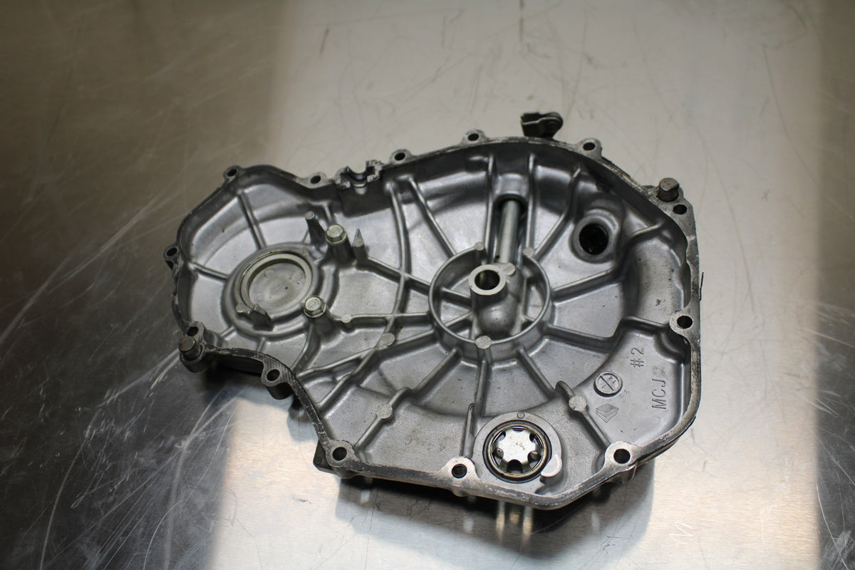 02-03 HONDA CBR954RR CLUTCH SIDE ENGINE MOTOR COVER BB497