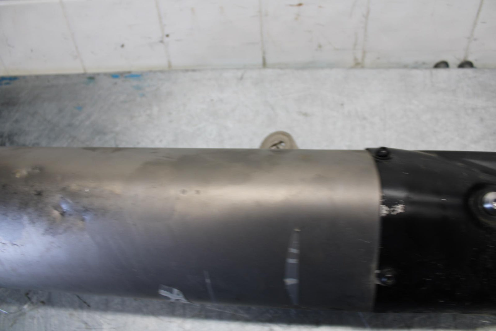 08-16 YAMAHA YZF R6 EXHAUST PIPE MUFFLER CAN SILENCER 13S-14753-30-00 BB436