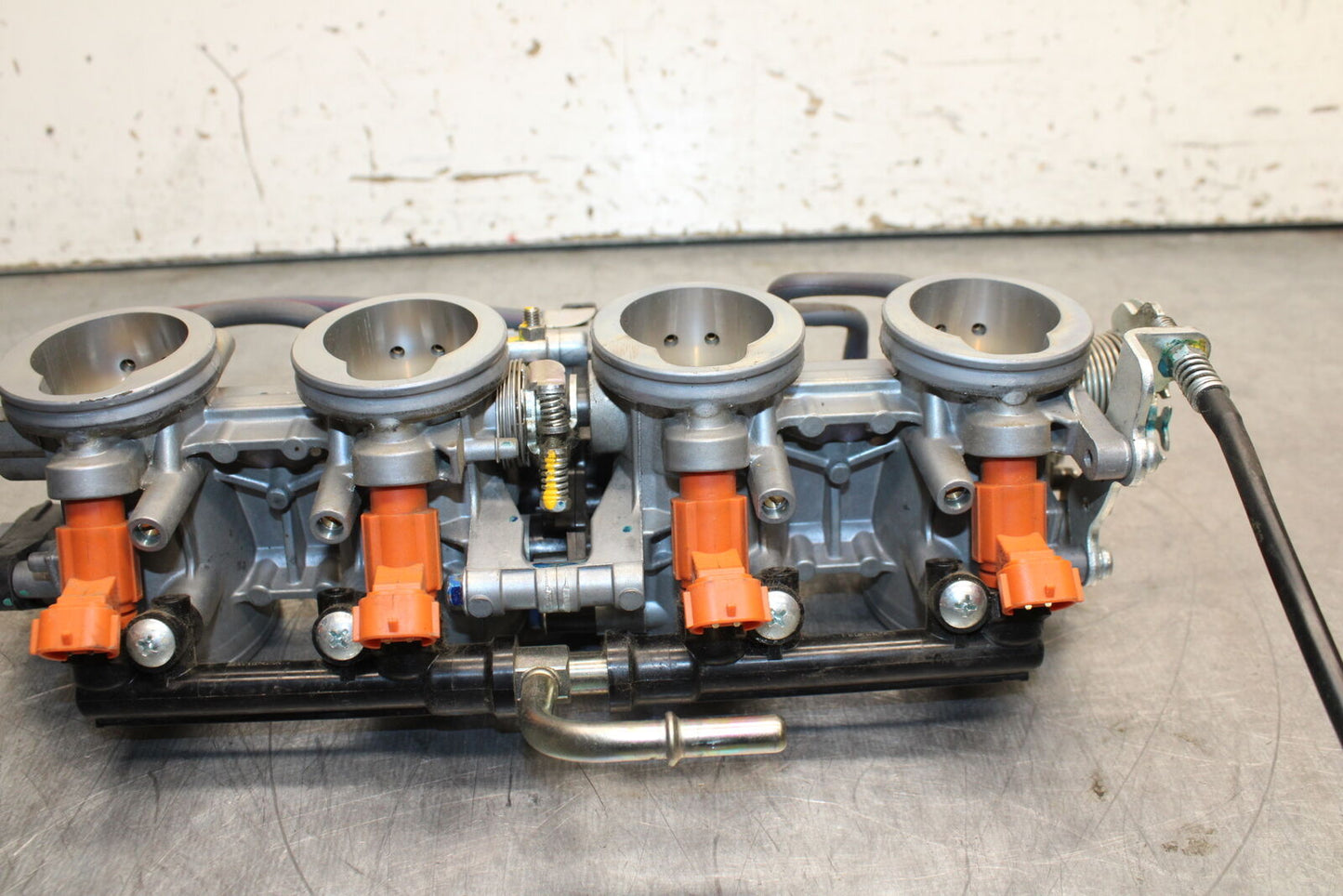 13-17 KAWASAKI NINJA ZX6R ZX636E MAIN FUEL INJECTORS / THROTTLE BODIES BB735