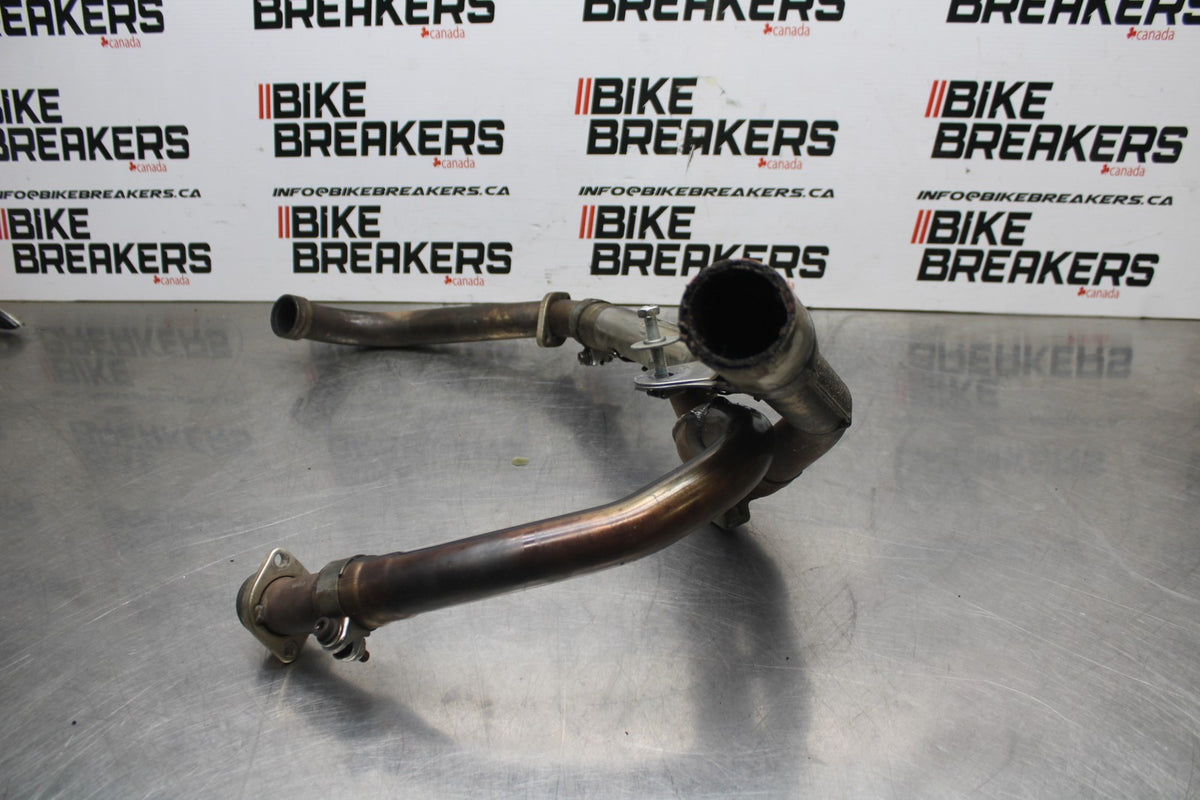 07-08 SUZUKI SV650 EXHAUST HEADER PIPES MANIFOLD BB00