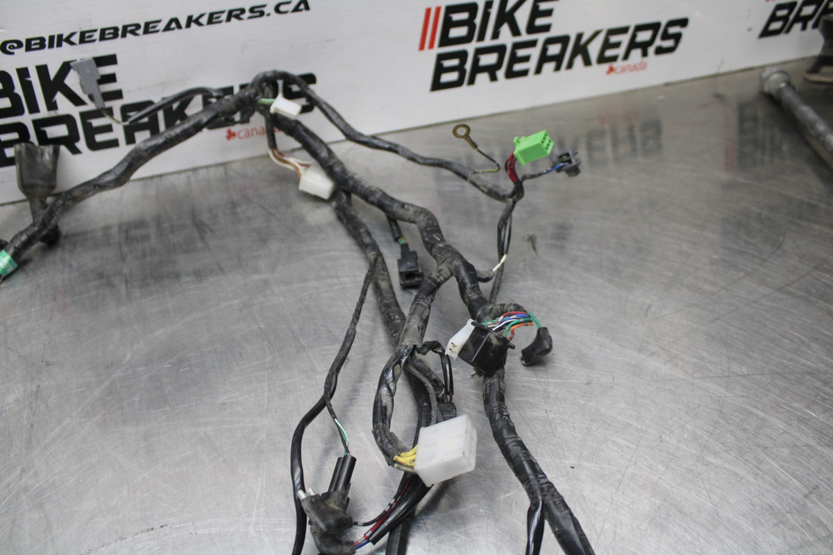 09 KAWASAKI NINJA 250R MAIN ENGINE WIRING HARNESS MOTOR WIRE LOOM BB824