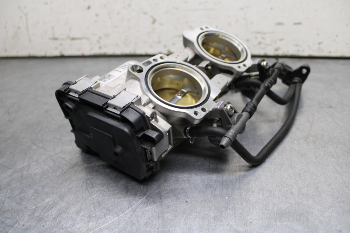 21-24 APRILIA TUONO 660 FACTORY MAIN FUEL INJECTORS / THROTTLE BODIES BB733