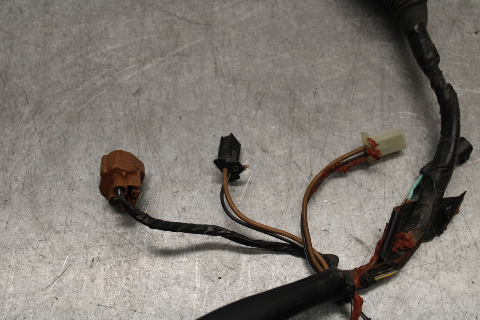 05-06 SUZUKI GSXR1000 HEADLIGHT SPEEDO GAUGES WIRING HARNESS WIRE LOOM BB663