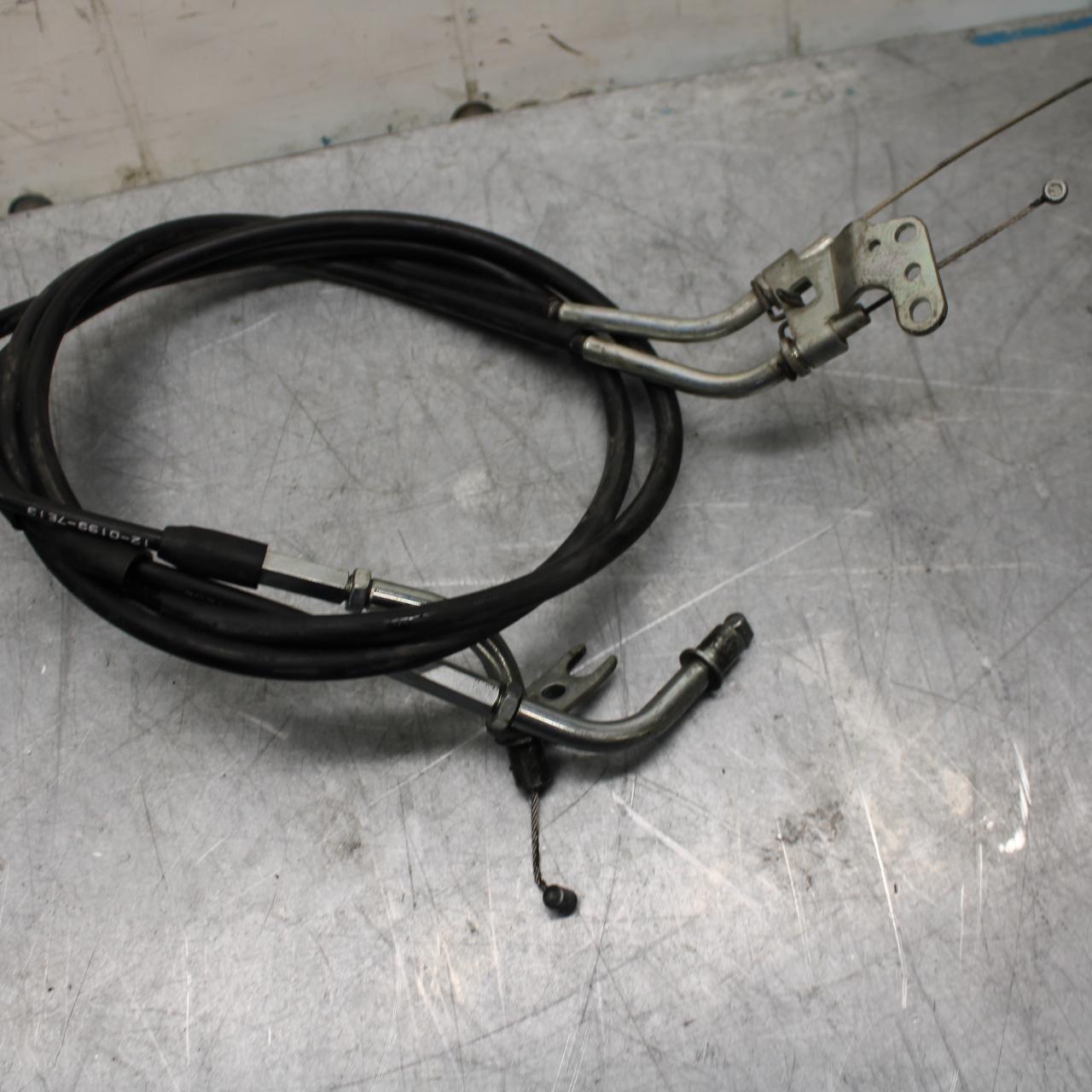 07-08 KAWASAKI CONCOURS 1400 ABS THROTTLE CABLES LINES BB449